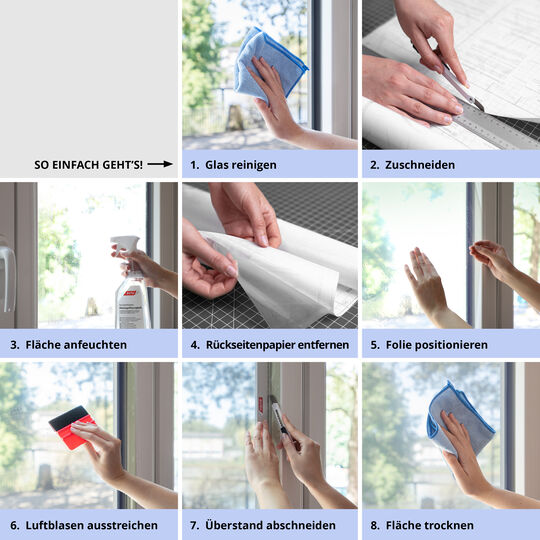 Fensterfolie static PREMIUM Blossom image number null